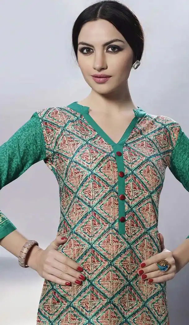 Emerald Cotton Daily Wear Readymade Kurtis Online | FH399064819