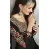 Black Georgette Kameez with Narrow Pant online | FH399465017