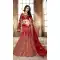 Bridal Lehenga Online Shopping in Red Color and Dupioni Raw Silk Fabric | FH403365323
