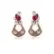 Red and Beige Color Artificial Fashion Earring | FH405965689