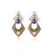 Beige and Blue Color Artificial Fashion Earring | FH405965690