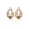 Pink and Brown Color Artificial Chandelier Style Earring | FH405965691
