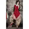 Red Bhagalpuri Silk Daily Wear Punjabi Dresses | FH414666623