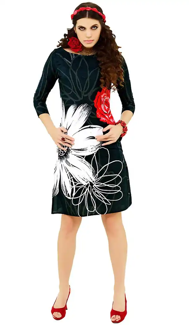 Multiple Color with Digital Print Work Incredible Readymade Kurti | FH416466761