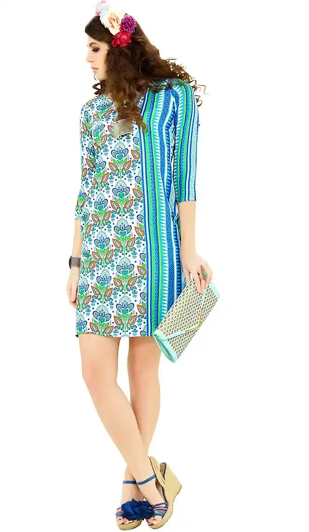 White Color Cotton in Incredible Straight Kurti Style | FH416466766