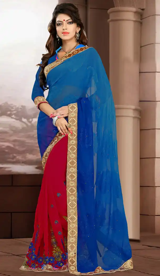 Woemn's Traditional Looking Jacquard Pink Ethnic Saree | FH418367016
