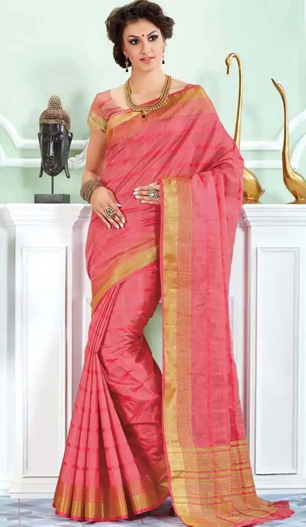 Sari Saree in Tussar Silk Fabric | FH418767075