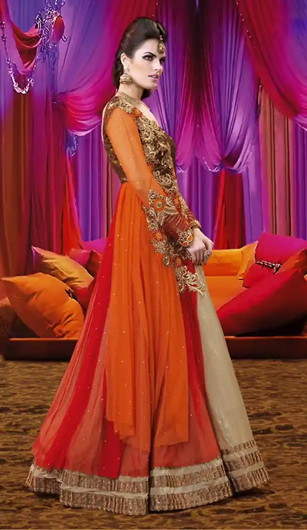 Multiple Color Georgette Party Wear Gowns Online Shopping | FH426567878