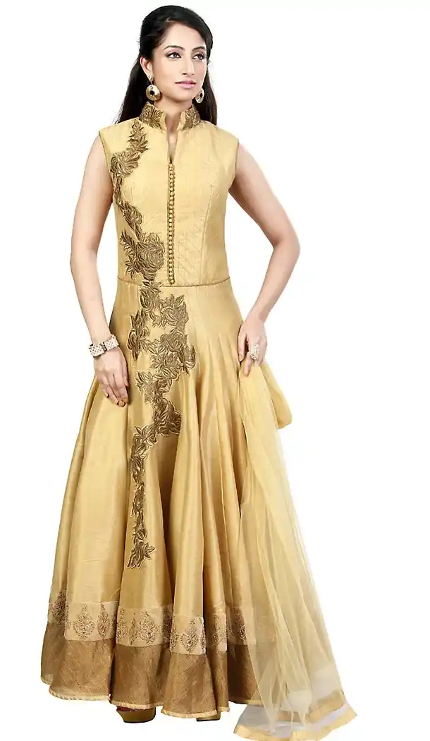 Tan Brown Readymde Designer Wedding Salwar Kameez and Wedding Suits Online | FH427968133