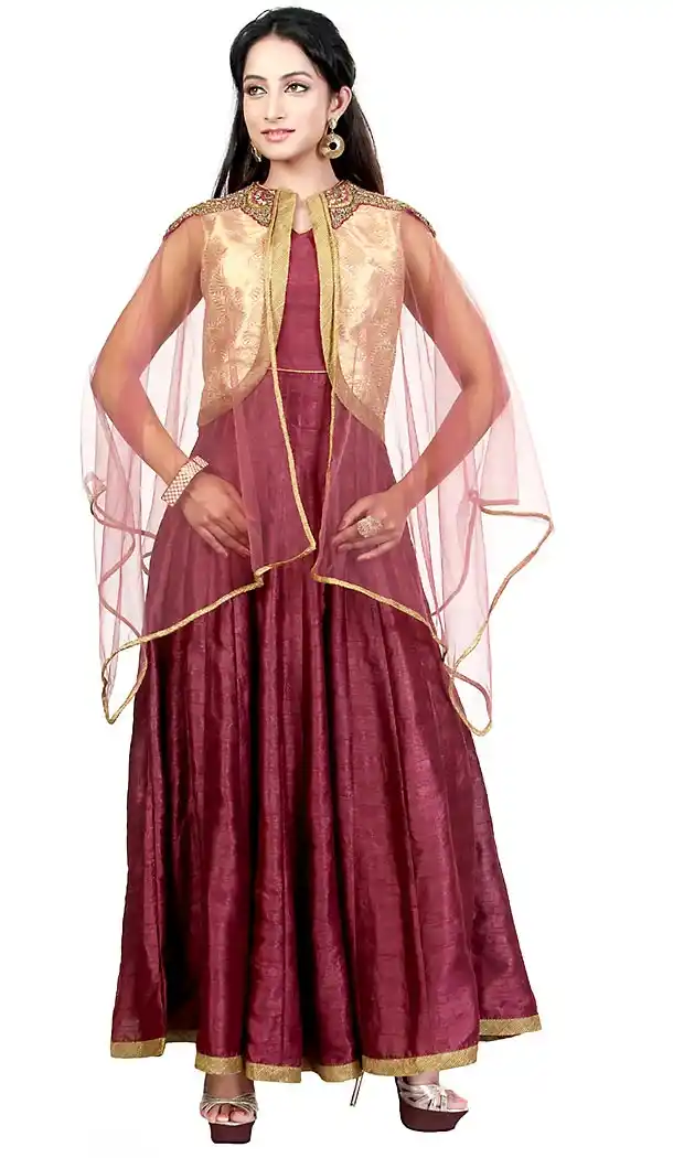 Wine Readymde Designer Wedding Salwar Kameez and Wedding Suits Online | FH428068152