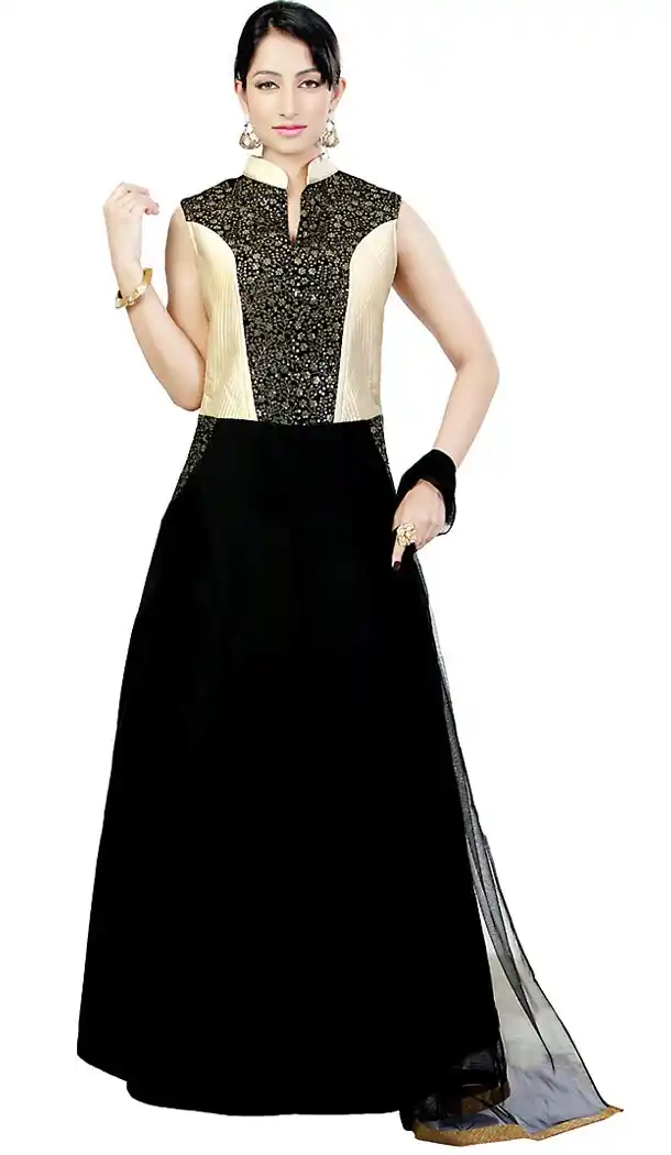 Black Readymde Designer Wedding Salwar Kameez and Wedding Suits Online | FH428068159