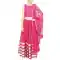 Deep Pink Net Designer Readymade Lehenga Choli Online | FH434268903