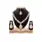 Beige and White Color American Diamond Semi Precious Jewellery | FH438569360