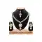 White and Gold Color American Diamond Semi Precious Jewellery | FH438569361