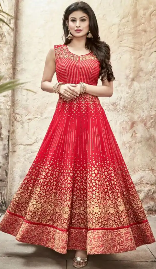Latest Style Party Wear Stitched Churidar Suits in Georgette with Dupatta | FH443969998
