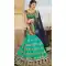 Georgette Fabric Circular Style Lehenga Choli in Turquoise Color | FH457971611