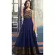 Abhaya Style  Navy Blue Color Georgette Anarkali Churidar Suit with Dupatta | FH459871819