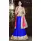 Blue Color Silk A Line Style Party Wear Lehenga Choli | FH479374006