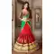 Deep Scarlet Color Georgette Designer Lehenga Choli | FH479474020