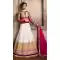 Gorgeous White Color Silk A Line Style Lehenga Choli | FH479674070