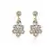 Women's Gold Color Brass American Diamond Chandelier Earring | FH486874849