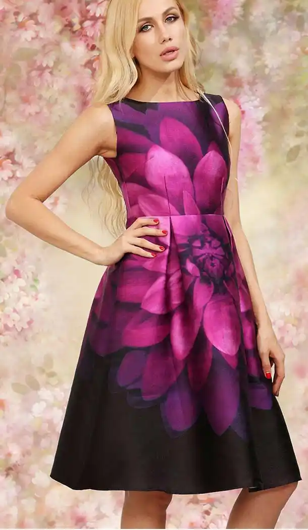 Pink Color Satin Princess Cut Readymade Kurtis | FH487674968
