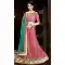Deep Pink Color Net A Line Style Bridal Lehenga Choli | FH490975361
