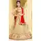 Beige Color Net Circular Style Party Ghagra Choli | FH495875968