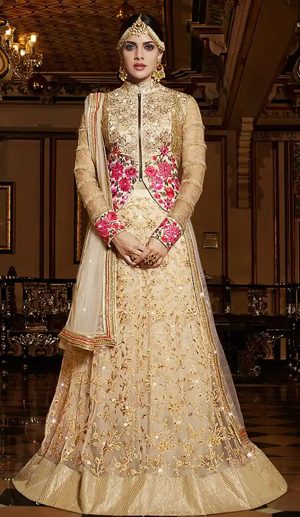 Lehenga - Buy Designer Wedding Lehengas, Lehenga Choli Online | FH498676353