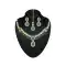 Green Color American Diamond Work Artificial Jewellery Necklaces Set | FH500676593