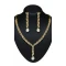 White,Gold Color American Diamond Work Artificial Necklaces Set | FH500976627