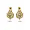Black,Gold Color American Diamond Work Fashion Chandelier Earring | FH502476788