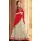 Cream Color Jacquard Silk Circular Style Traditional Wear Lehenga Choli | FH506977279