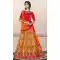 Beige Color Jacquard Silk Circular Style Traditional Wear Lehenga Choli | FH506977280