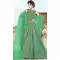 Chrome Green Color Jacquard Silk Circular Style Traditional Wear Lehenga Choli | FH506977281