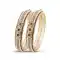 American Diamond Work Brown Color Brass Traditional Fashion Bangles | FH507877391