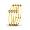 Brass Metal Stone Work Gold Color Fashion Bangle | FH507977397