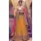Butter Scotch Color Net Circular Style Wedding Lehenga Choli | FH508277419
