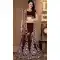 A Line Lehenga Wedding Lehenga Choli in Maroon Color Velvet | FH515678433