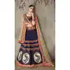 Pure Silk Blue Color Sangeet Mehendi Wear Lehenga Choli | FH521879140