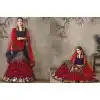 Pure Silk Navy Blue Color Sangeet Mehndi Wear Lehenga Choli | FH521879144