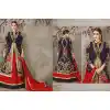 Pure Silk Red Color Sangeet Mehndi Wear Lehenga Choli | FH521879146