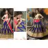 Orange Color Net Embroidered Traditional Wear Lehenga Choli | FH523879334