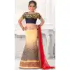 Beige Color Silk Mermaid Cut Style Designer Girls Lehenga Choli | FH526880243