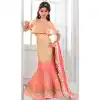Beige Color Silk Mermaid Cut Style Designer Girls Lehenga Choli | FH526880248