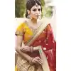 Butter Scotch Color Net Circular Style Bridal Designer Lehenga Choli | FH529079973