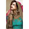 Turquoise Color Net Circular Style Bridal Designer Lehenga Choli | FH529079974