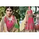 Deep Pink Color Net Circular Style Bridal Designer Lehenga Choli | FH529079975
