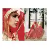 Deep Pink Color Net Circular Style Bridal Designer Lehenga Choli | FH529079982