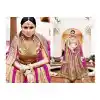 Deep Pink Color Net Circular Style Bridal Designer Lehenga Choli | FH529079984